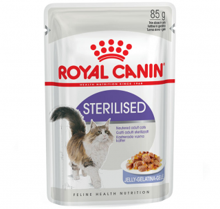 Royal Canin Sterilised Jelly Pouch 85 gr Kedi Maması kullananlar yorumlar